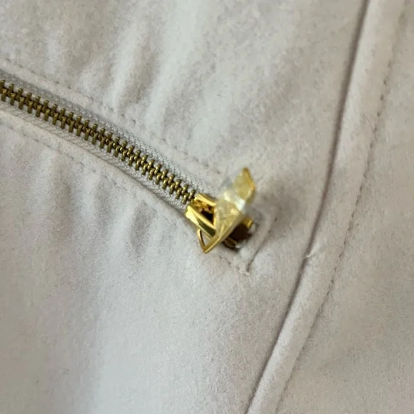 Vía spiga coat with fur collar - Picture 6 of 6